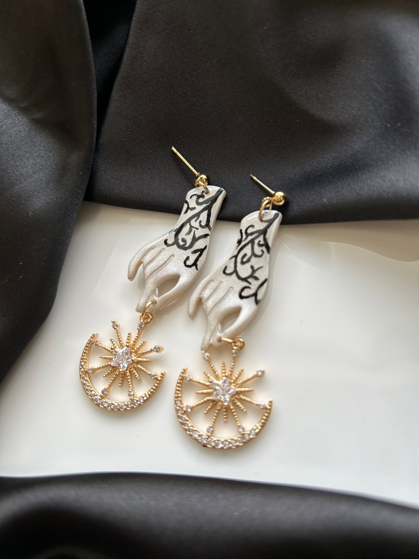 Feyre’s High Lady Tattoo Earrings- Officially Licensed ACOTAR Merch