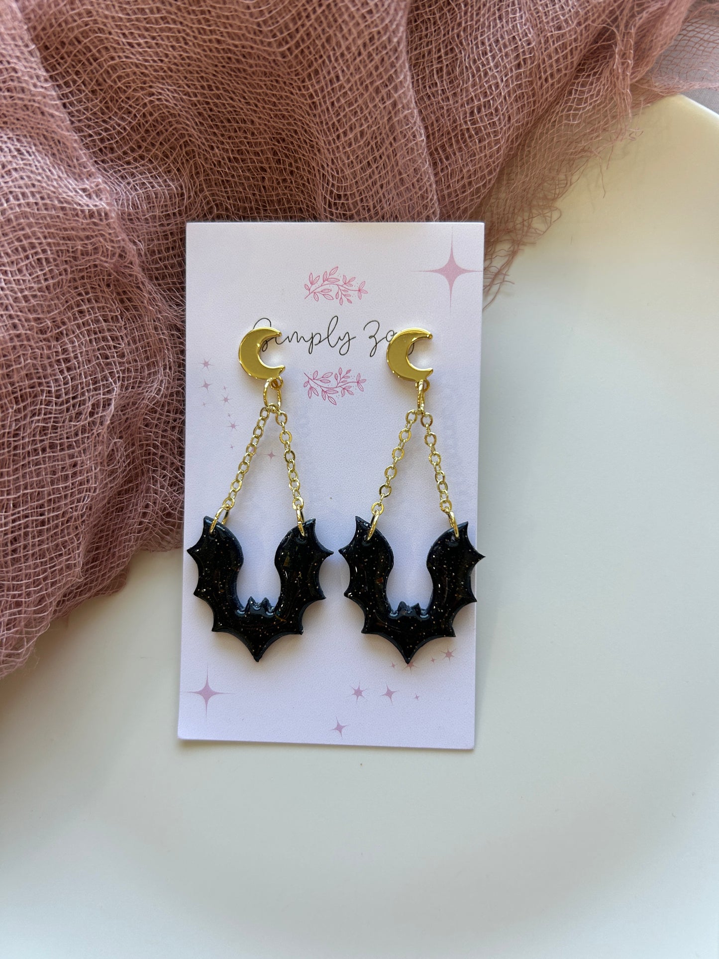 Bat Earrings