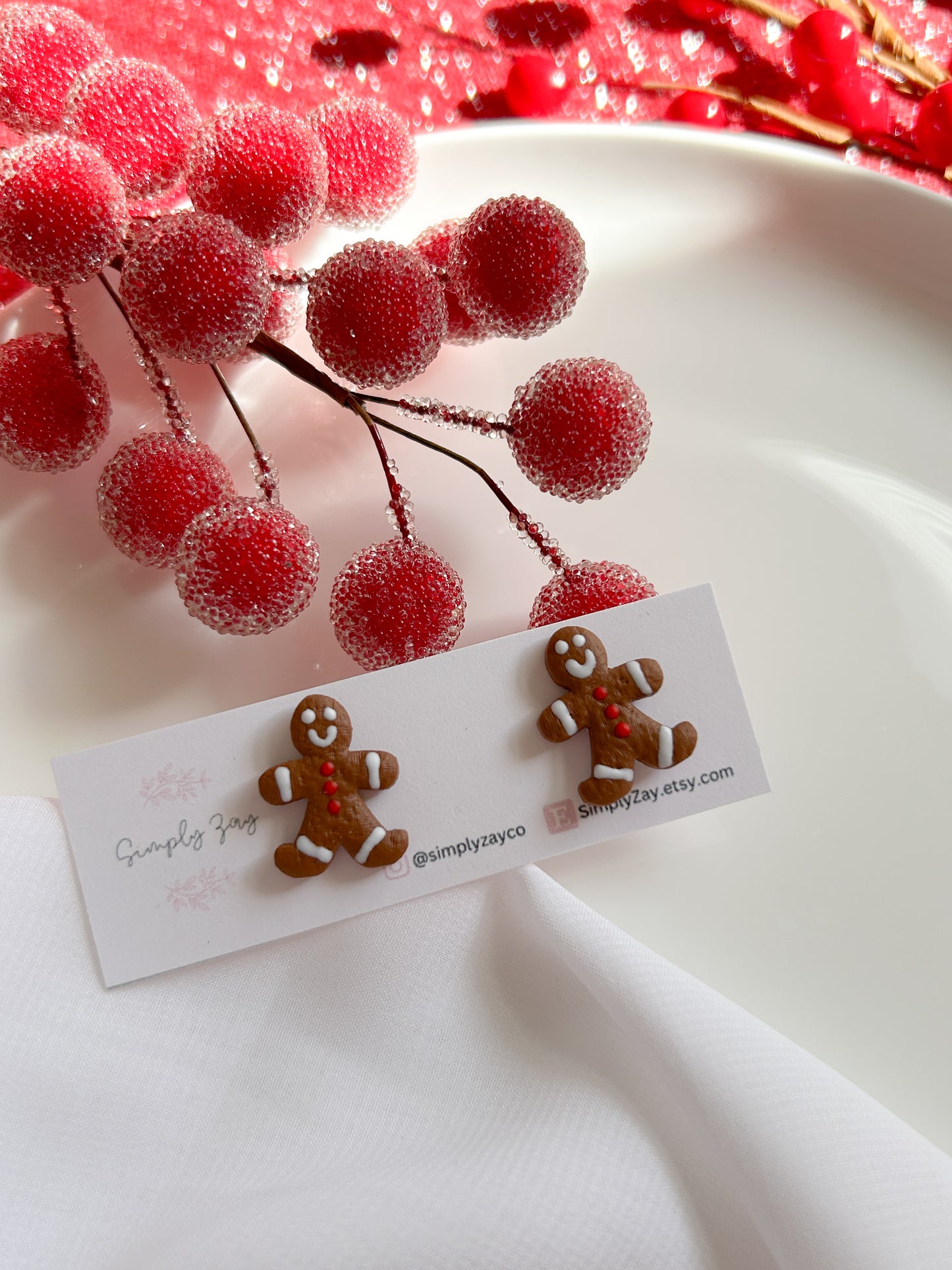 Gingerbread Studs
