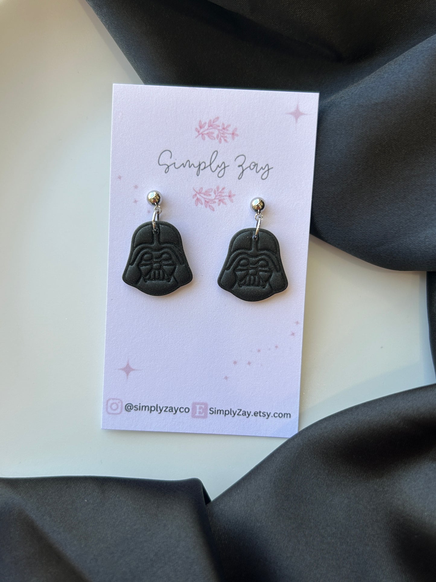 Dark Side Inspired Earrings