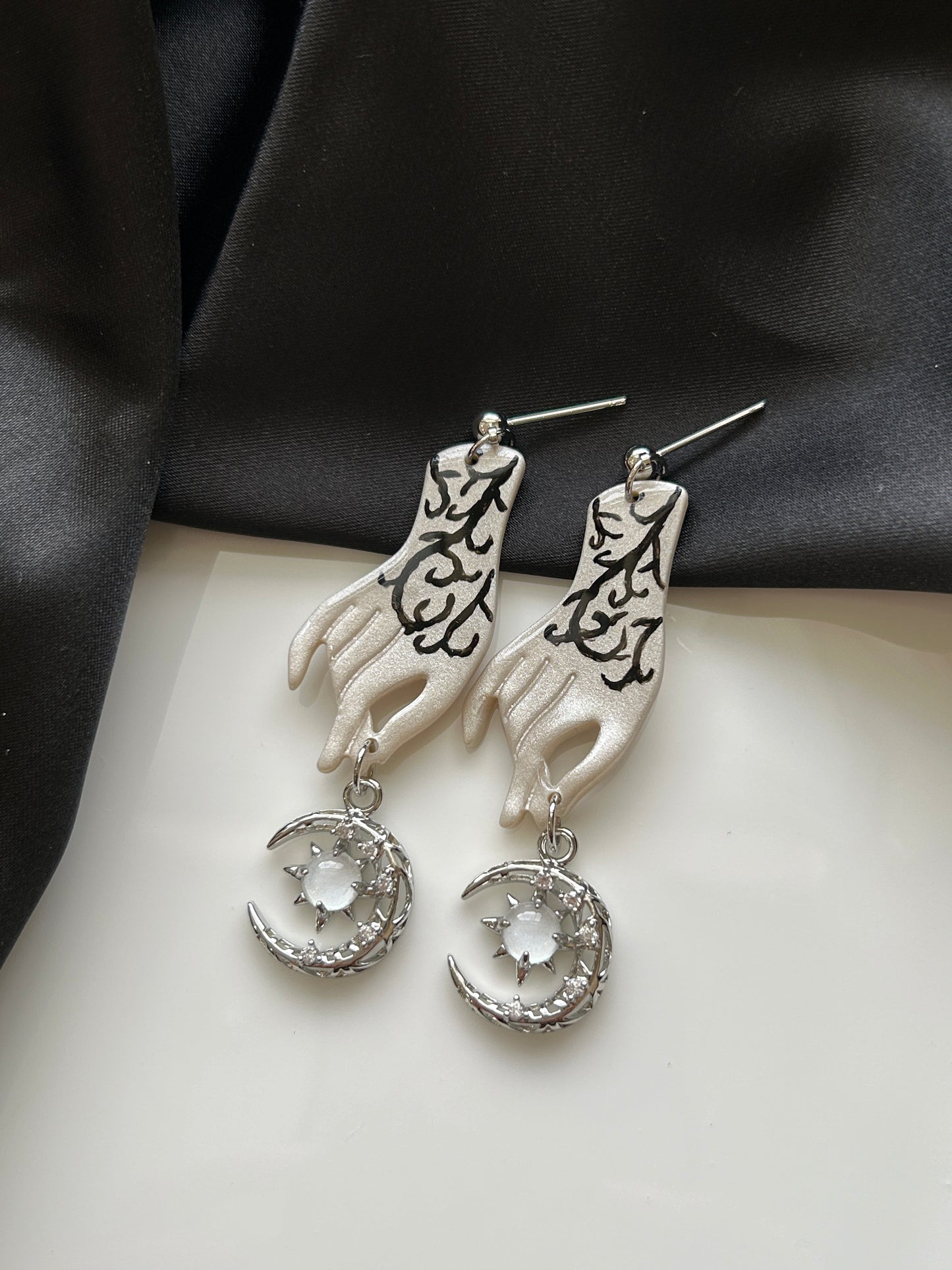 Feyre’s High Lady Tattoo Earrings- Officially Licensed ACOTAR Merch