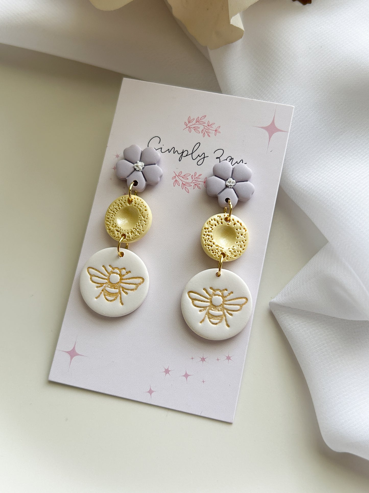 Lavender Bee Garden Drops