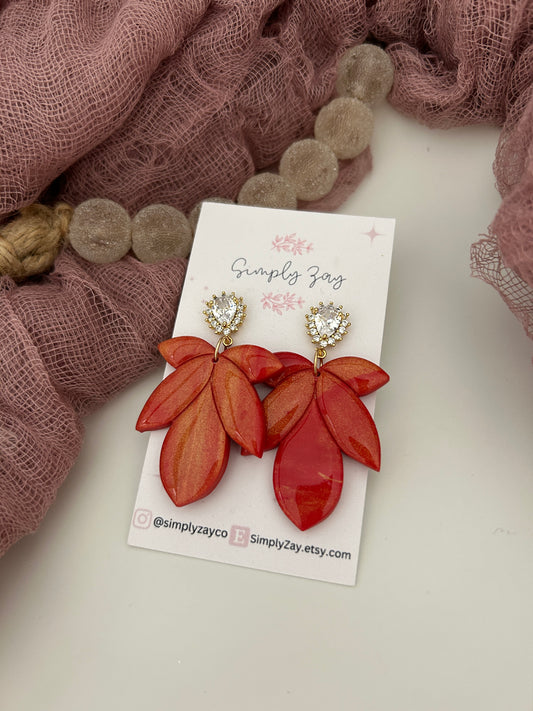 Fire Elegant Leaf Drops