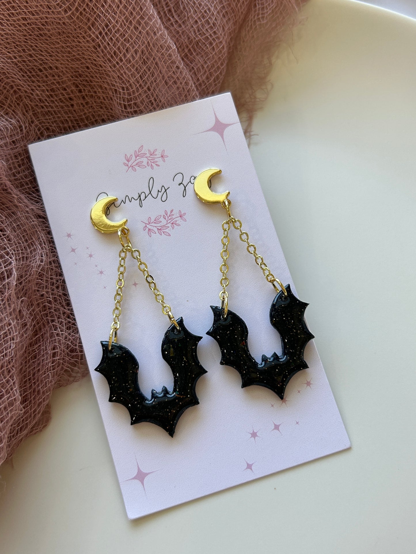 Bat Earrings