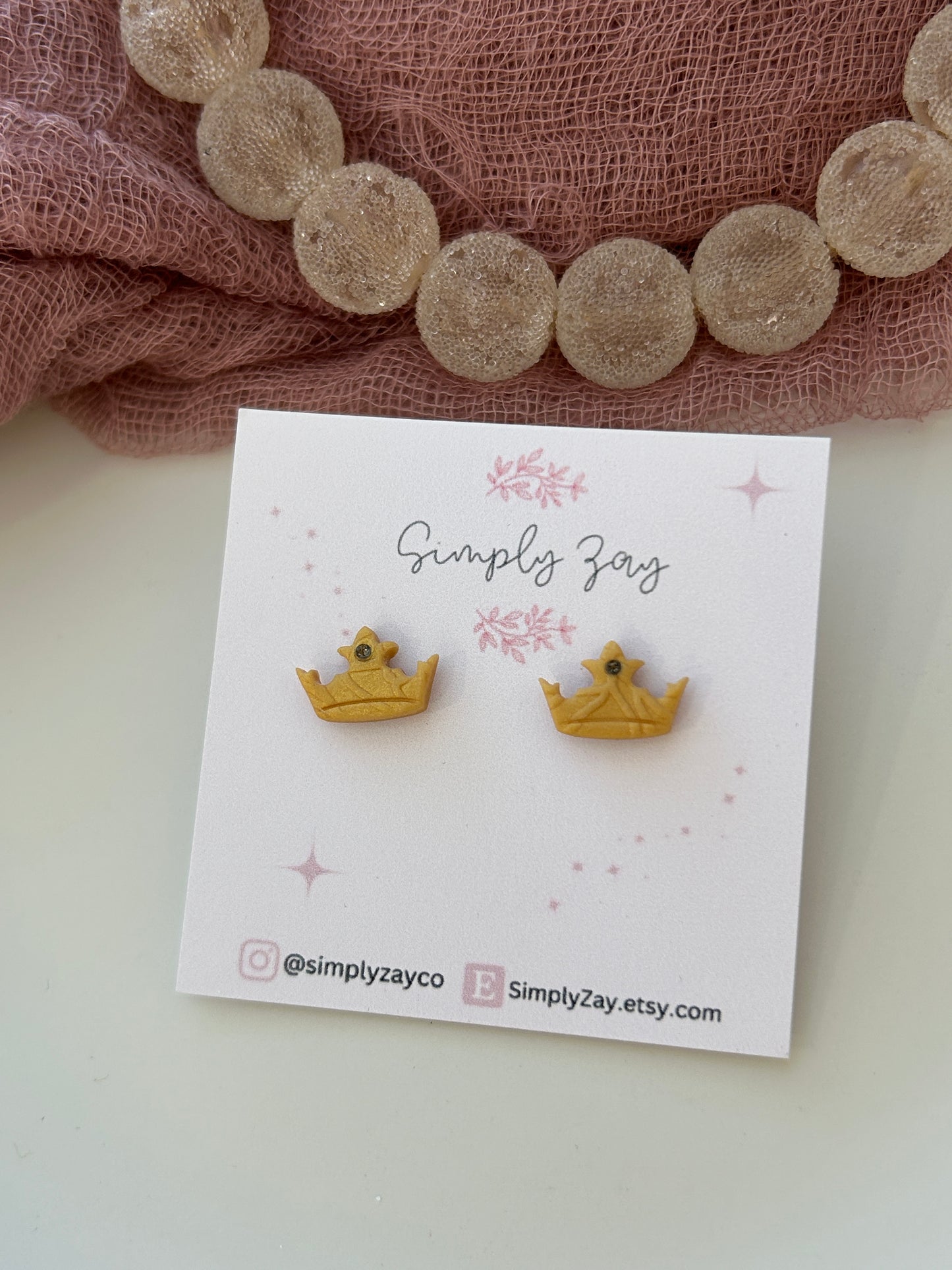 Crown Studs