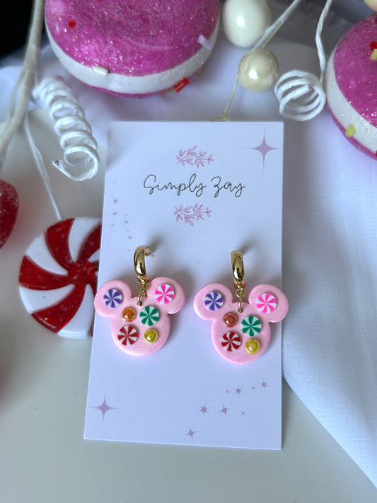 Candyland Mouse Earrings