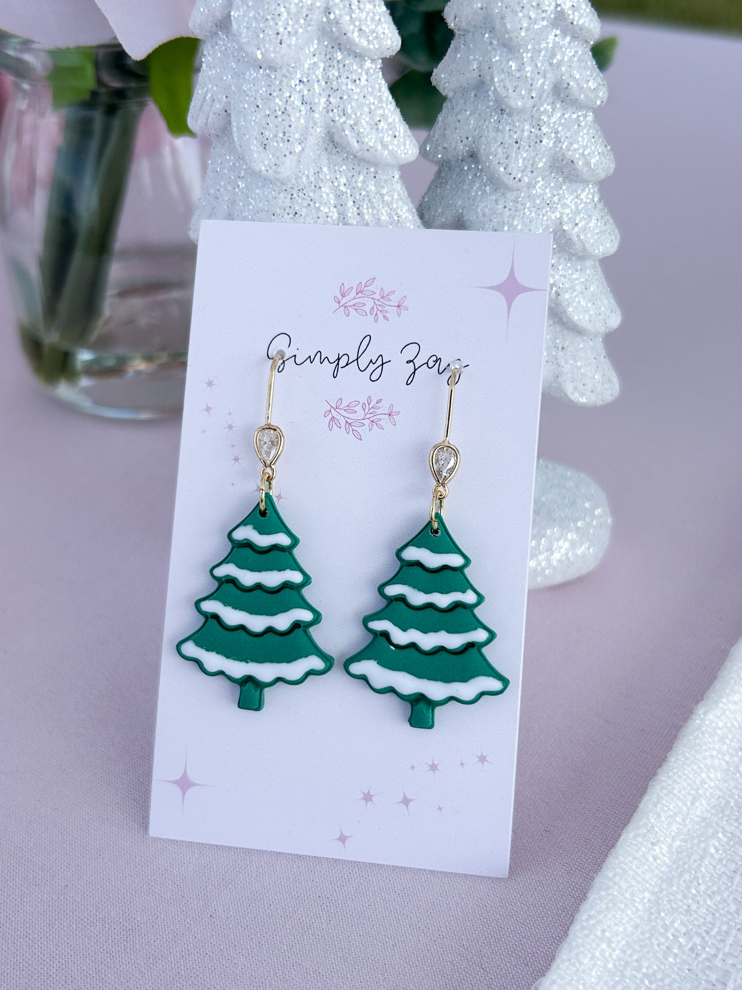 Snowy Christmas Trees