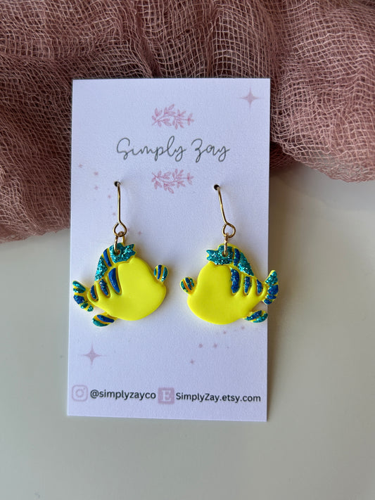 Guppy Fish Earrings