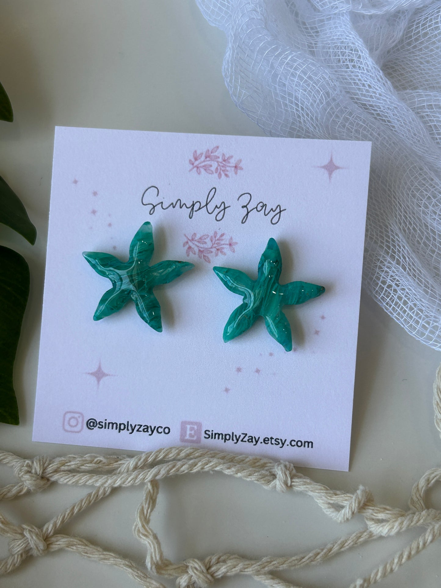 Starfish Earrings