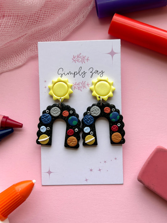 Out of This World Earrings| Teacher Earrings