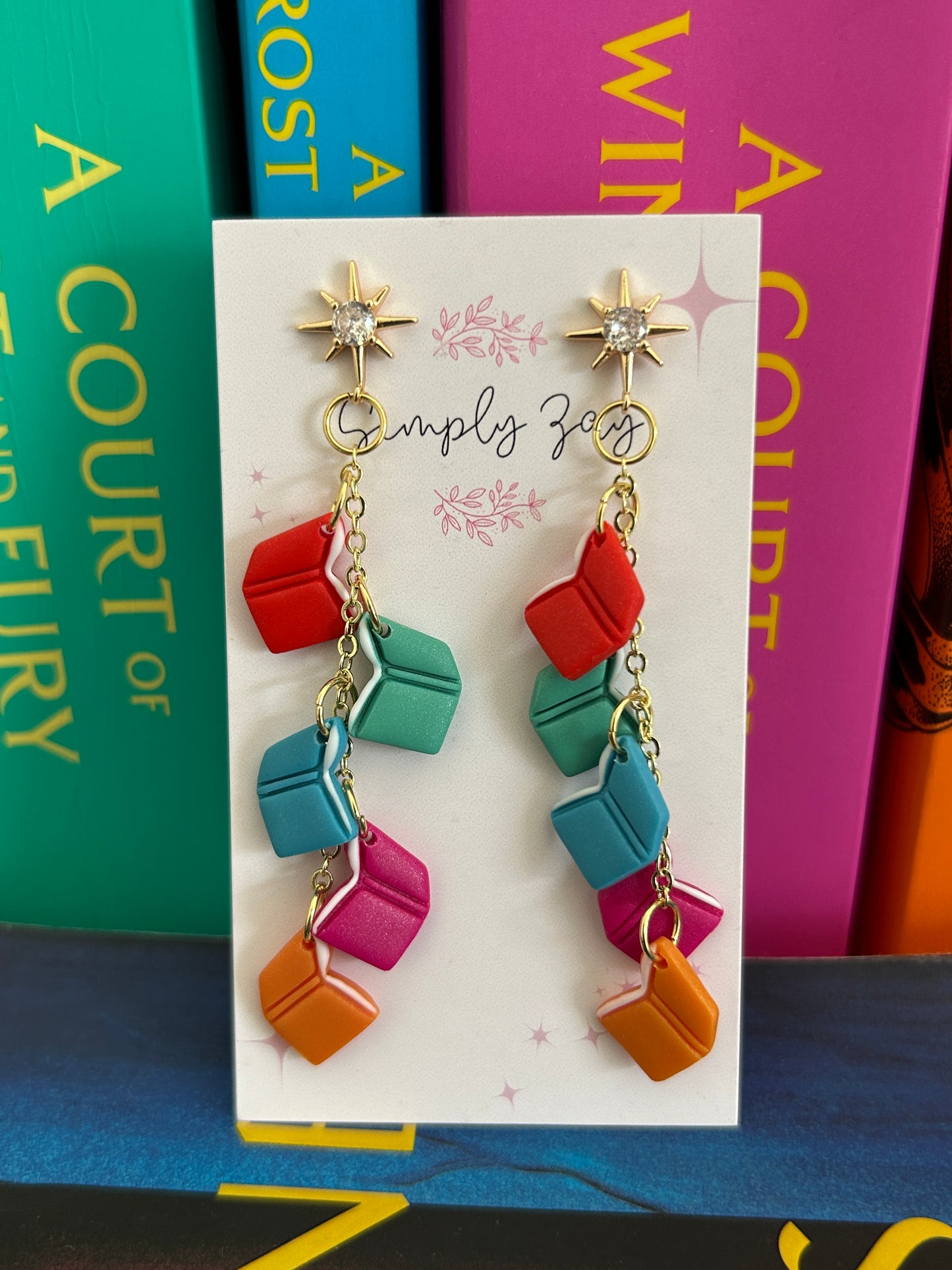 ACOTAR Books Dangle- Officially Licensed