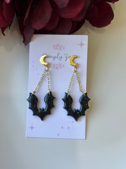 Bat Earrings