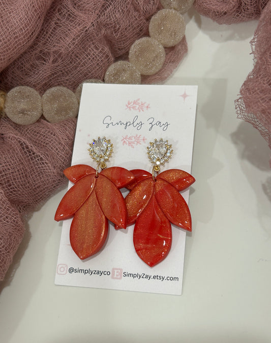 Fire Elegant Leaf Drops