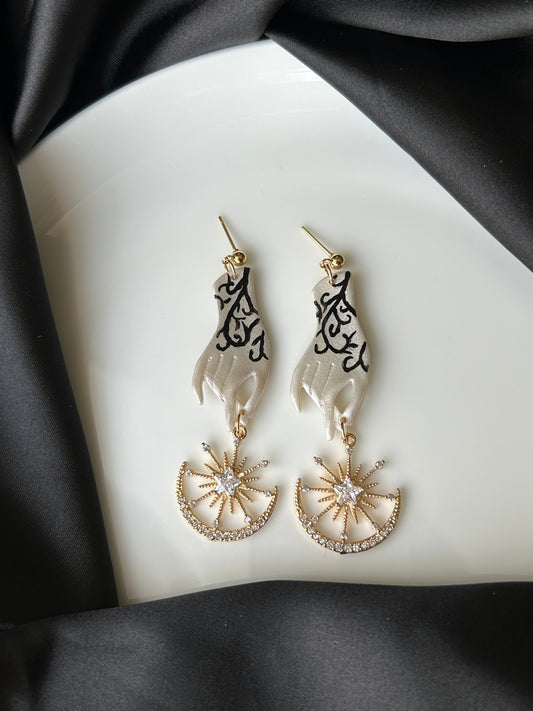 Feyre’s High Lady Tattoo Earrings- Officially Licensed ACOTAR Merch