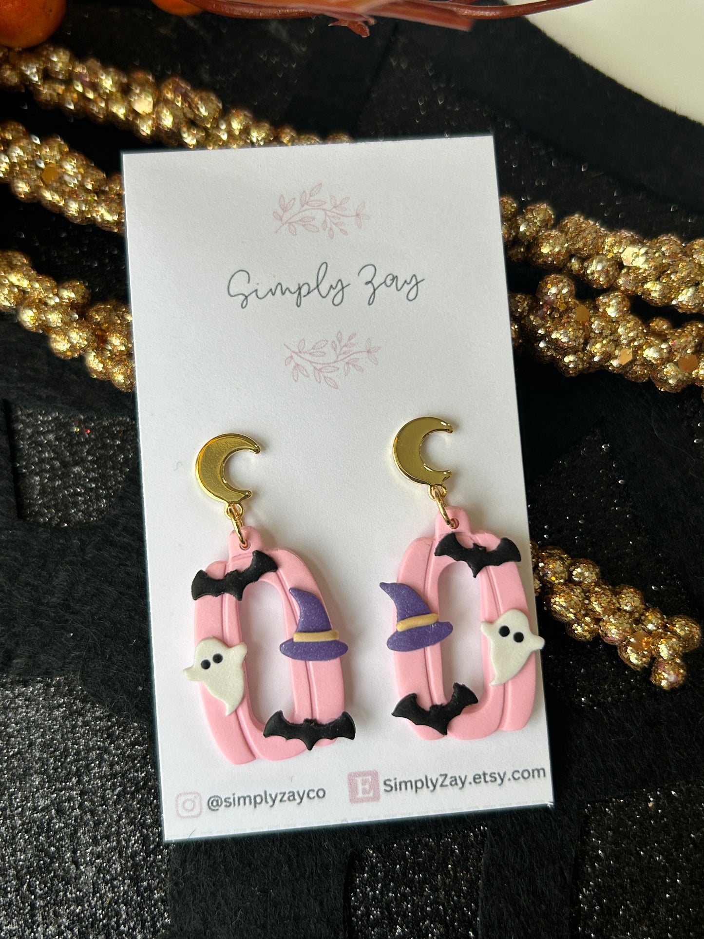 Pink Halloween Pumpkins