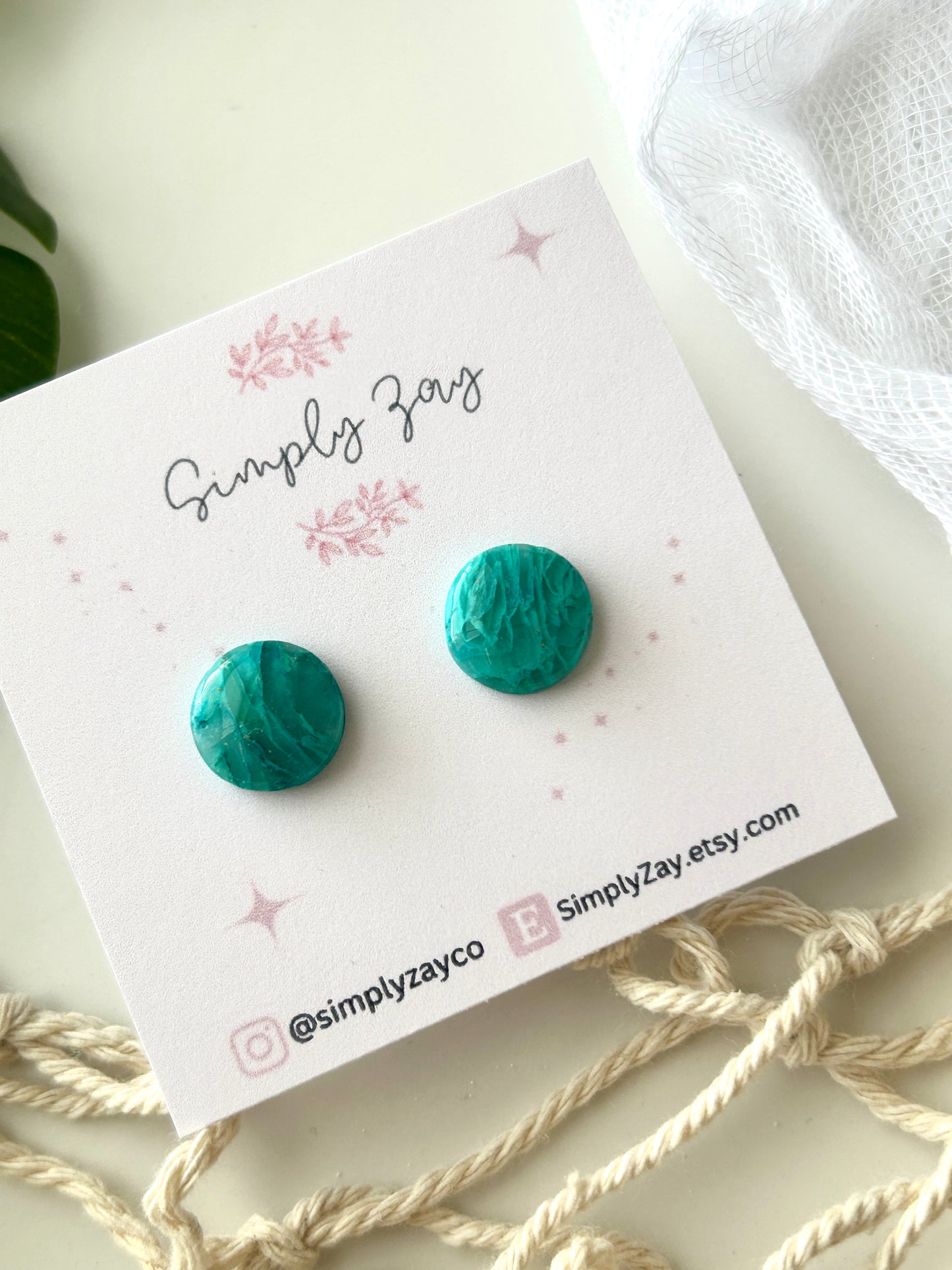 Ocean Inspired Studs