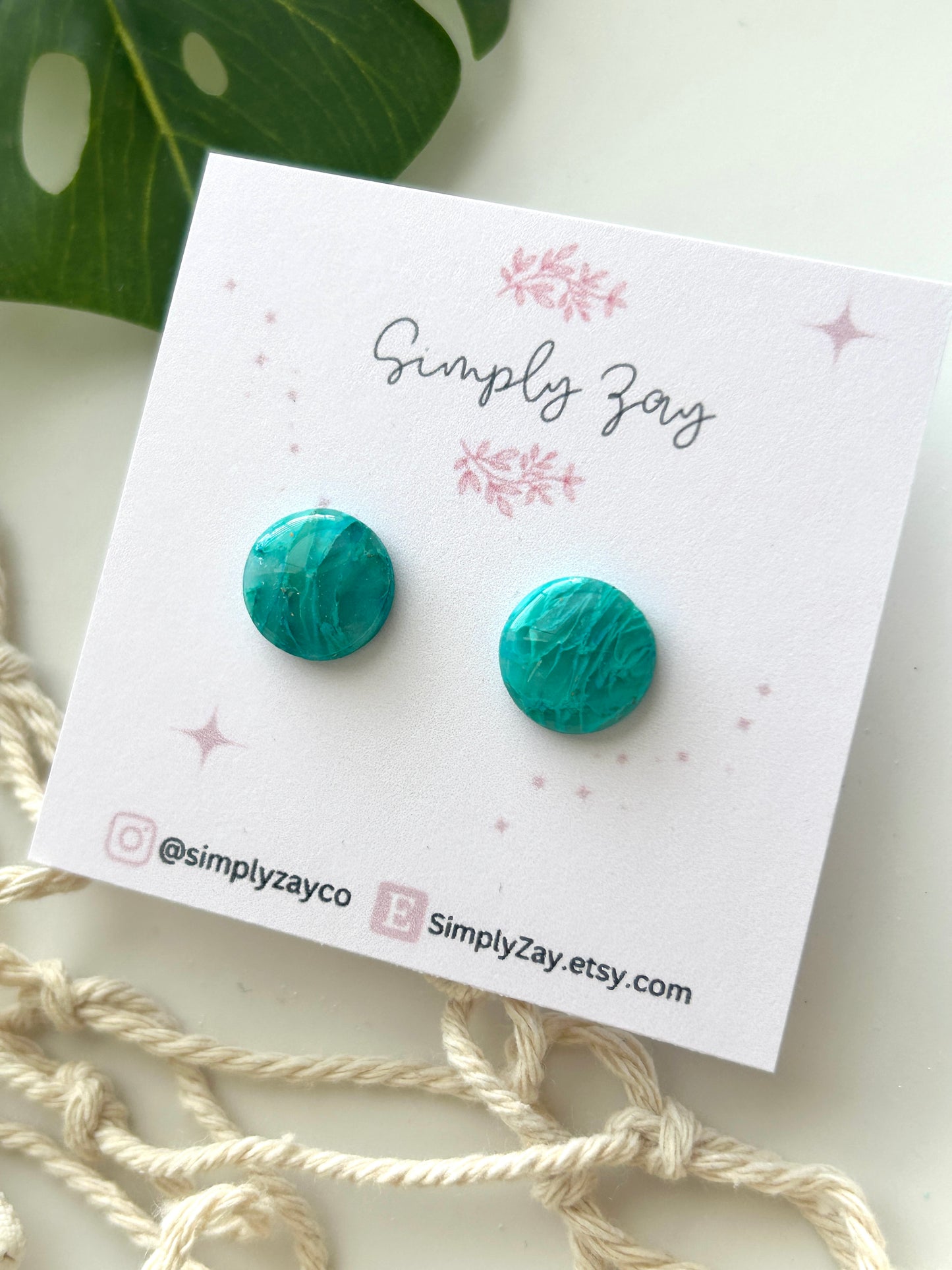 Ocean Inspired Studs