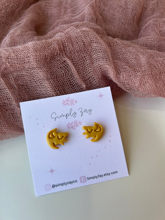 Lion Cub Earrings