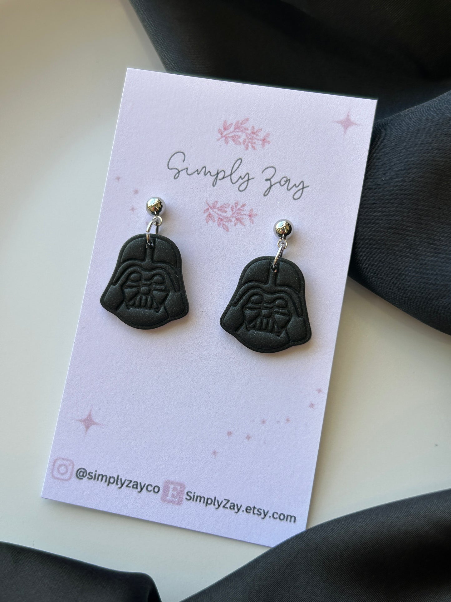 Dark Side Inspired Earrings