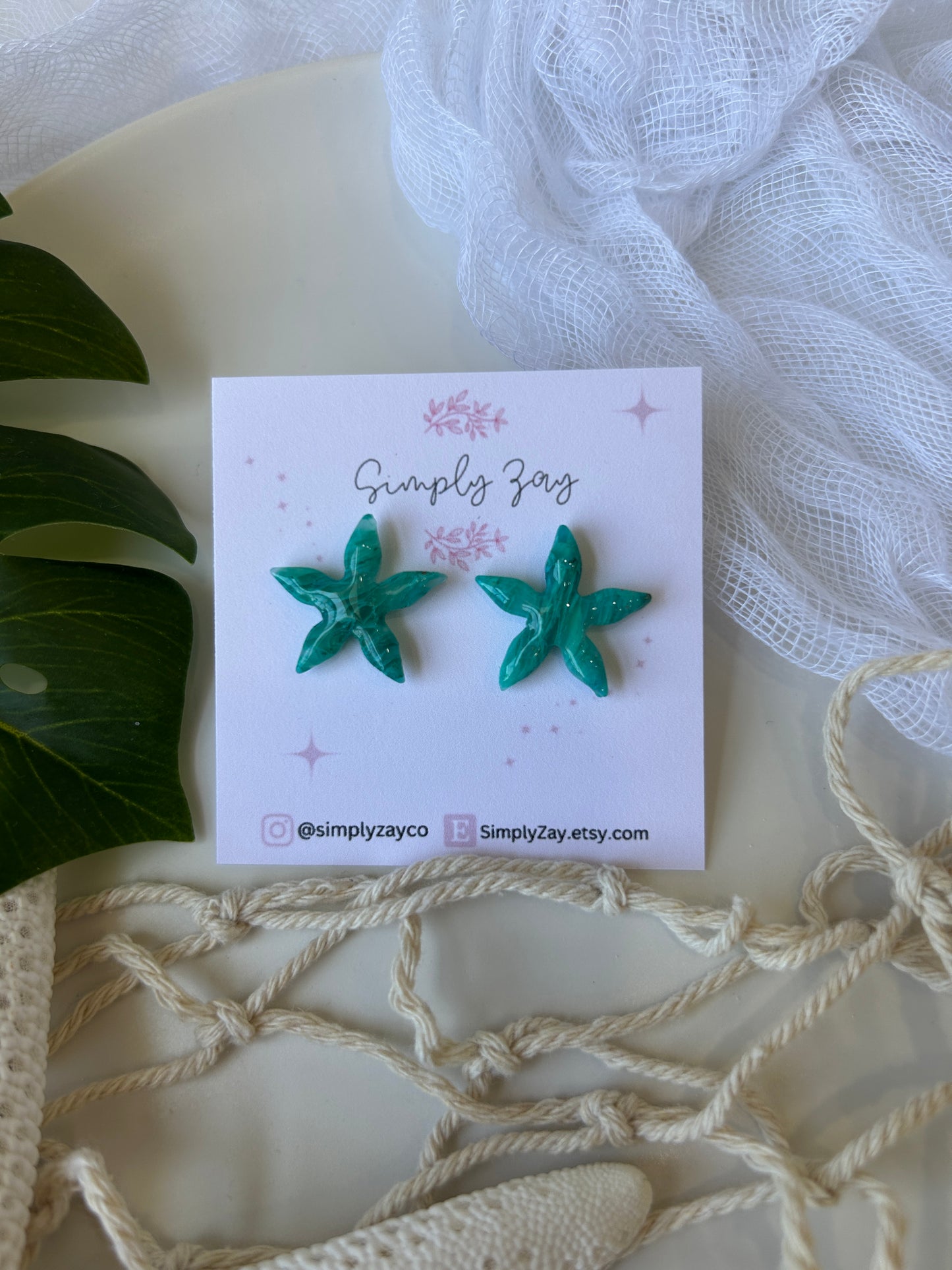 Starfish Earrings