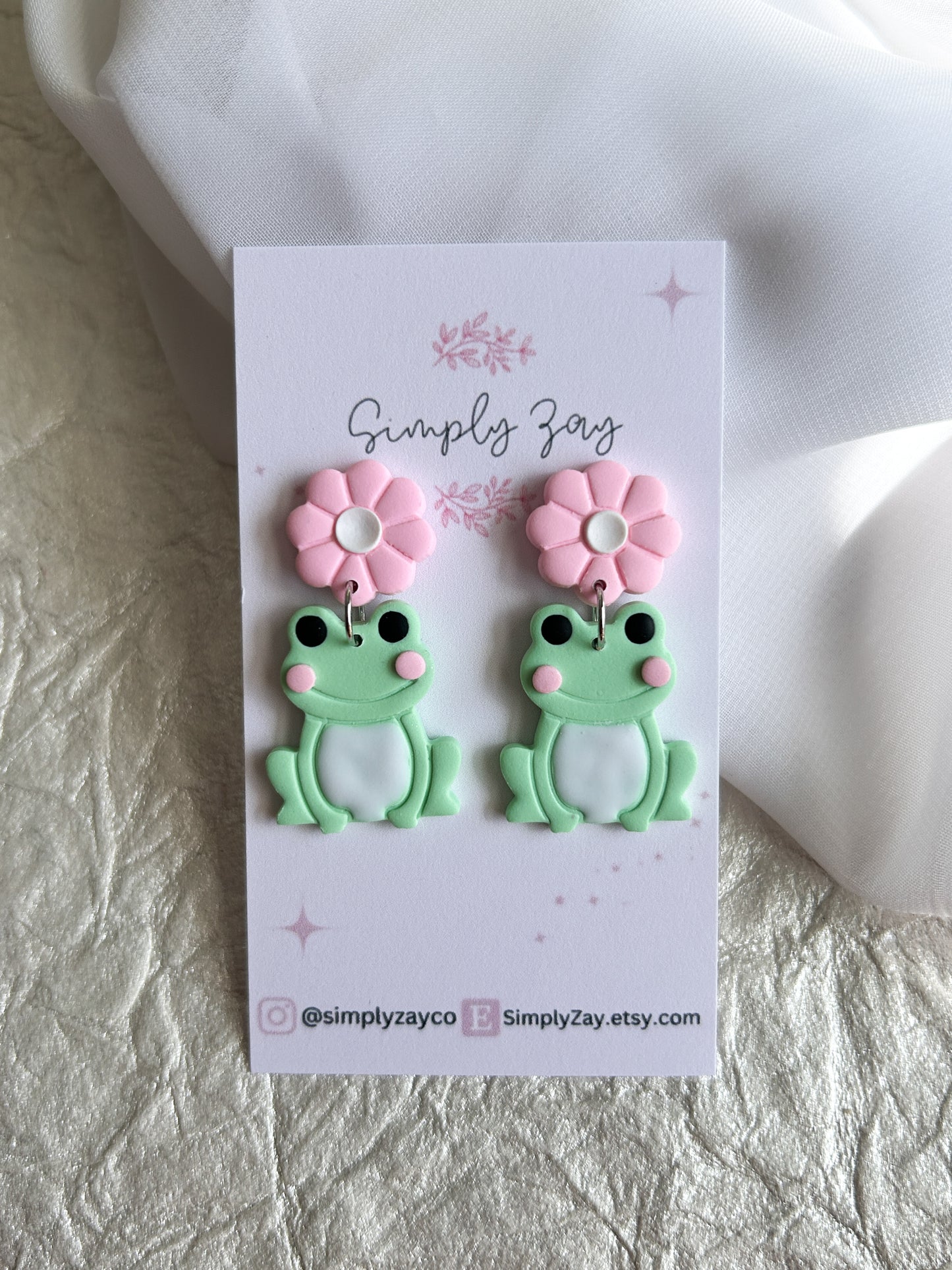 Froggy Earrings
