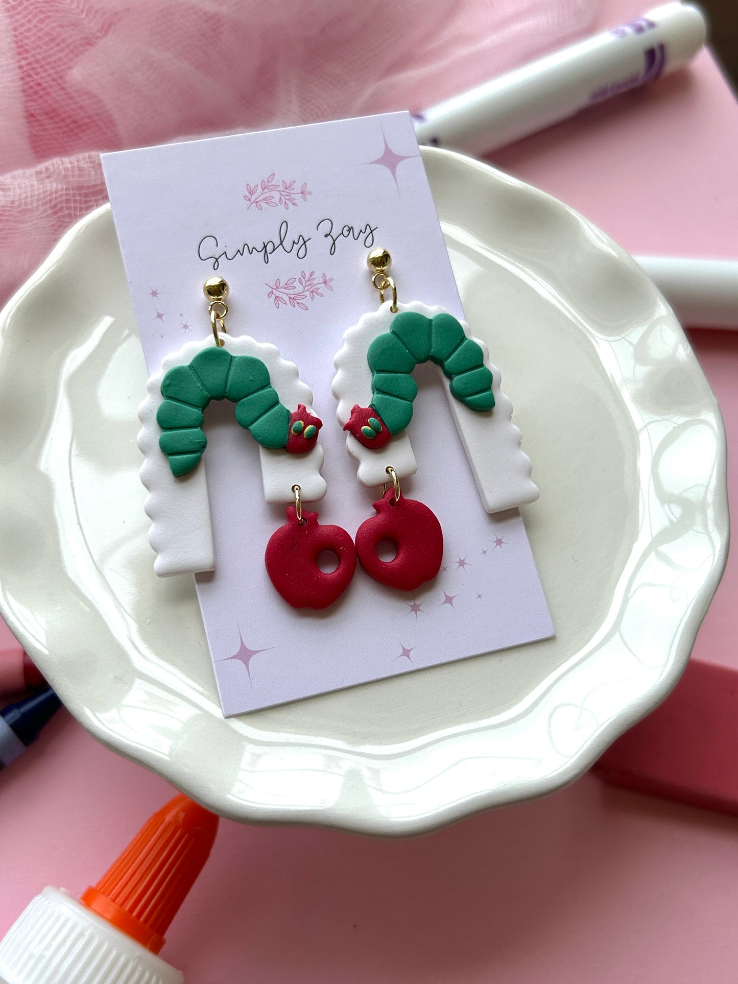 Hungry Caterpillar Dangles