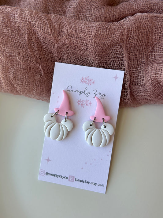 Mousy Pumpkin Dangles