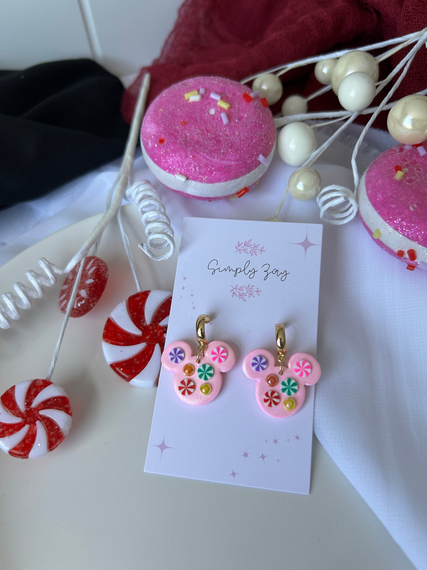 Candyland Mouse Earrings