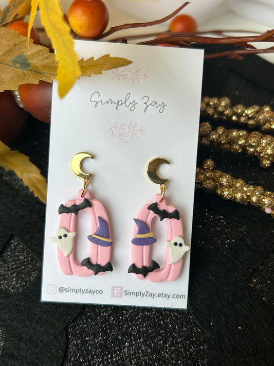 Pink Halloween Pumpkins