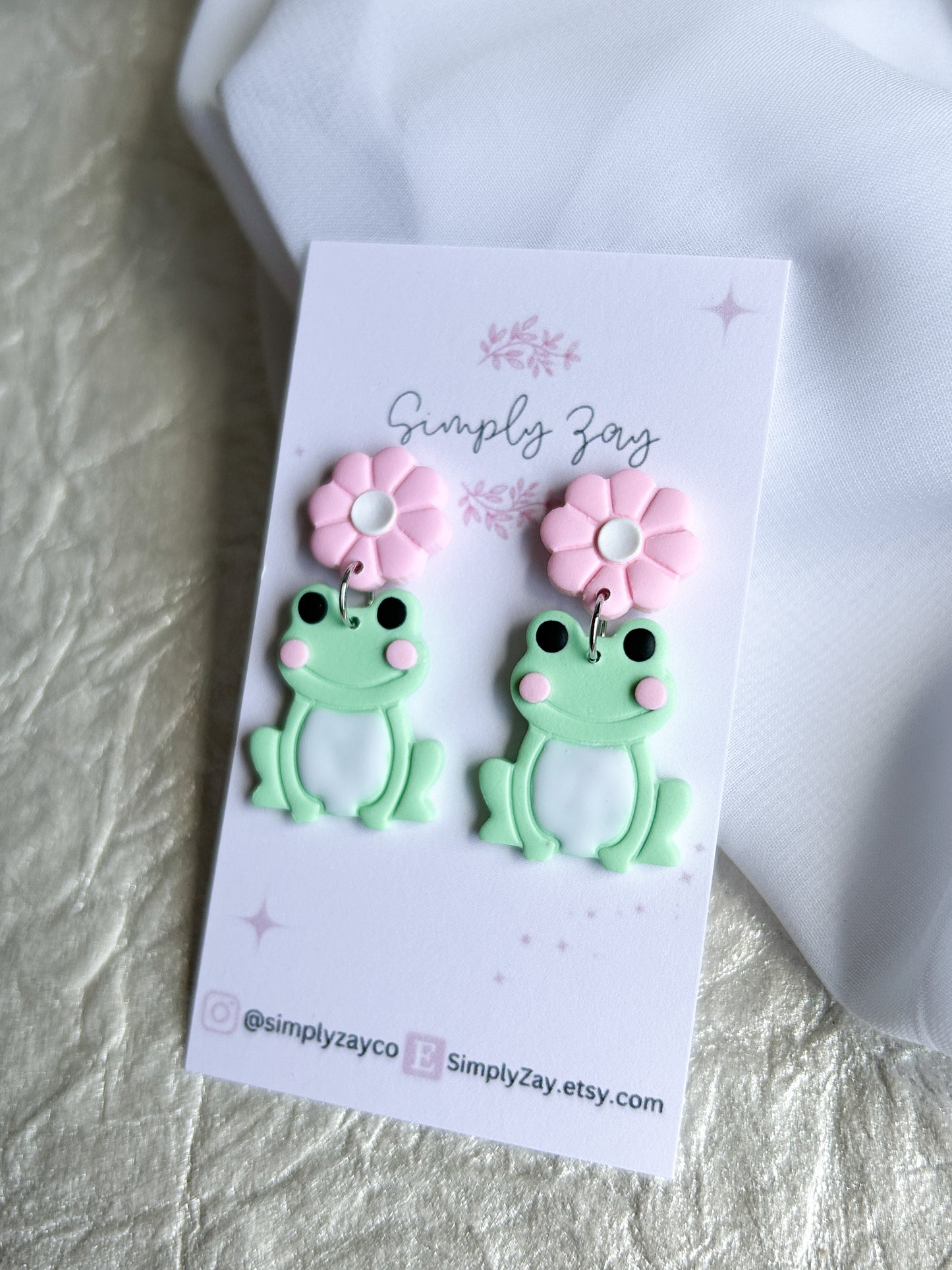 Froggy Earrings